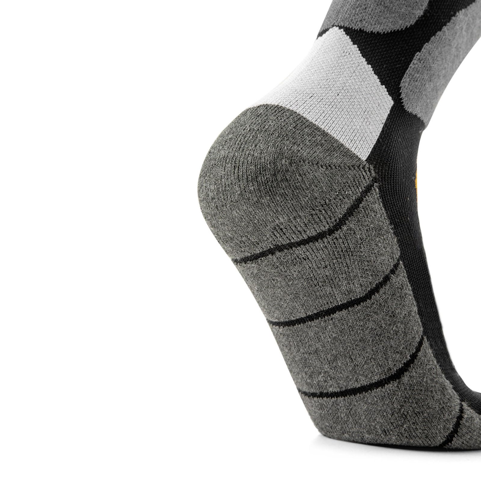 Calzini da Sci in Lana Merino per Uomo e Donna Spessa Calze Termiche Traspiranti Compressione al Ginocchio Assorbimento umidità Calzini Invernali Adatto per Escursionismo,Sci,Ciclismo