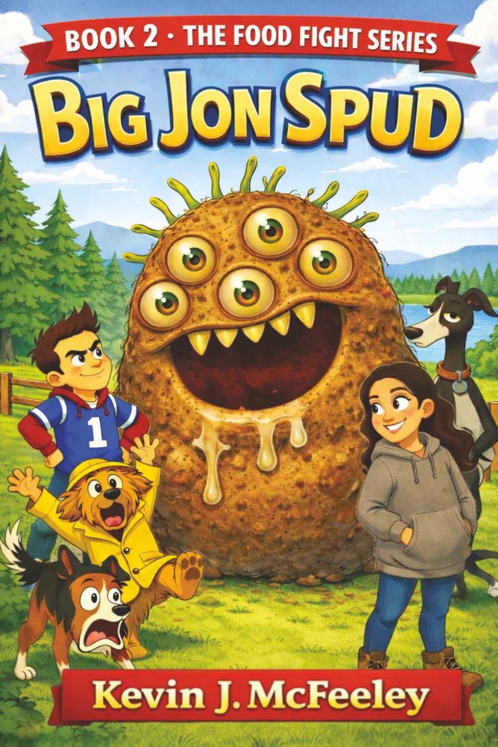 Big Jon Spud: Book 2 The Food Fight Series      Paperback – Large Print, February 19, 2026