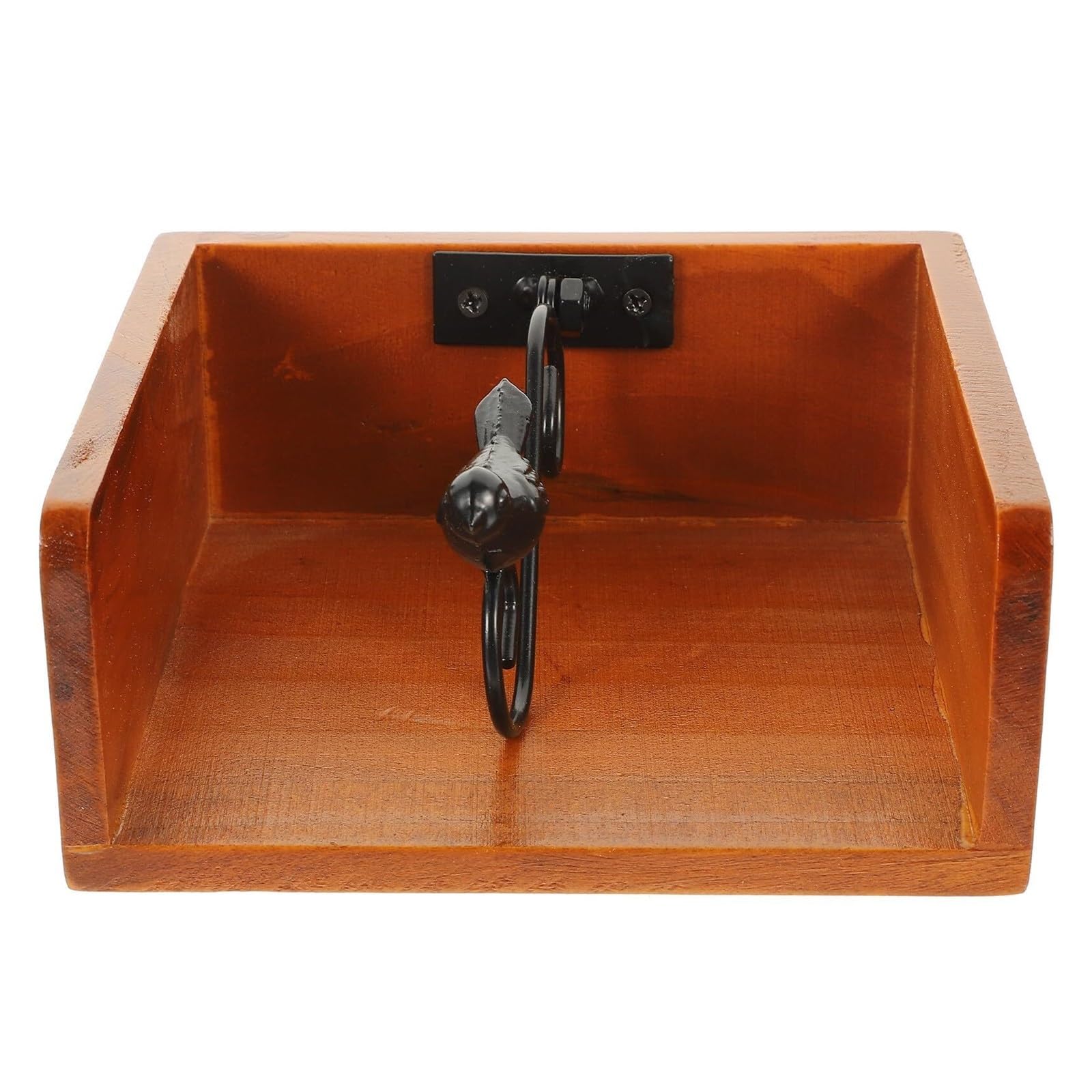 Porte-boîtes de mouchoirs en métal vintage pour décoration de bureau
