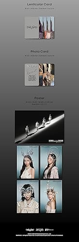 Miniatura 5 de SM Ent. Aespa - Savage SYNK Dive Ver. (1er Mini álbum) 1 álbum+BolsVos K-POP Webzine (20p), pegatinas decorativas, tarjetas fotográficas