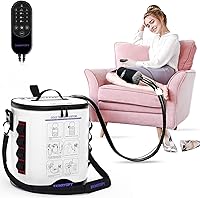 Vista 11 de Máquina de Terapia de Frío para Hombro con Temporizador Programable, Máquina de Hielo Portátil para Hombro Después de la Cirugía, Sistema