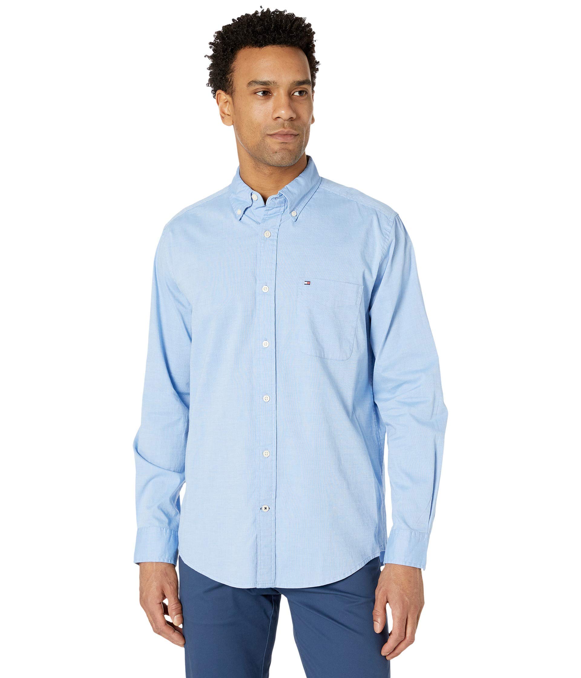 Tommy Jeans Men's Twain Button Down Shirt Classic Fit