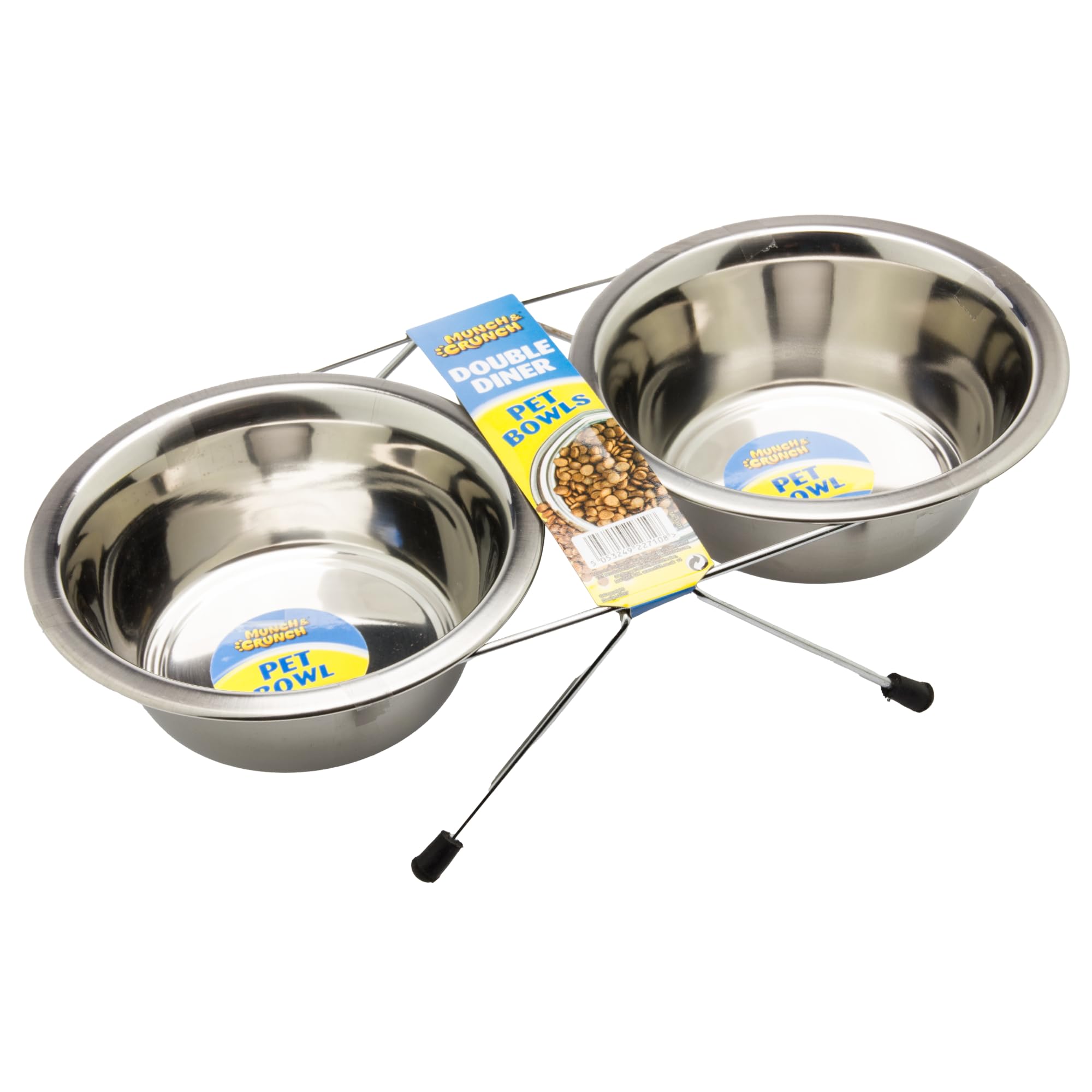 151 Pack Of 2 Dinner Bowls For Pets from B&Q