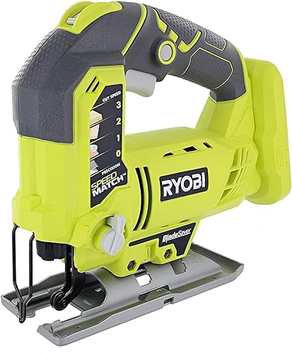 Ryobi Sierra de calar de velocidad variable de litio de 18 voltios, P523 (empaquetado a granel) (solo herramienta)