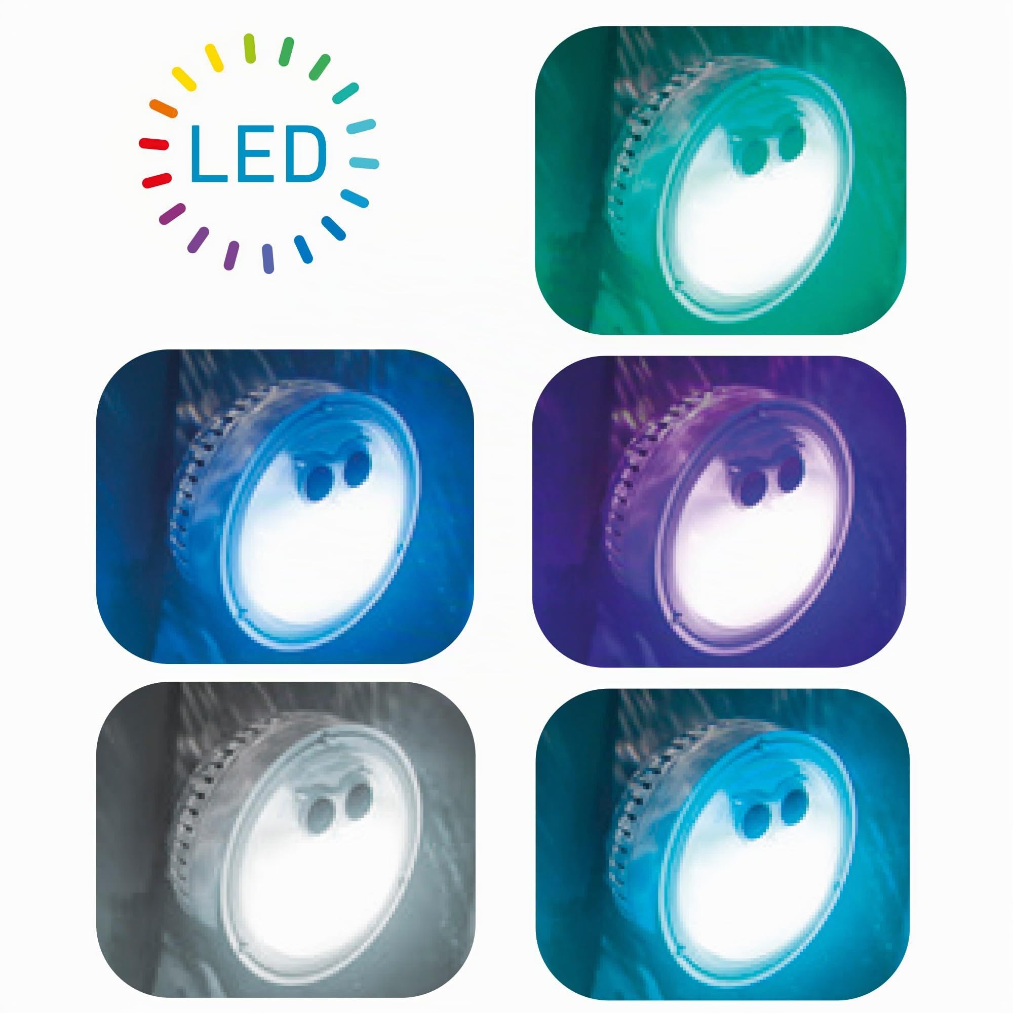 Intex led mood light for pure bubble spa