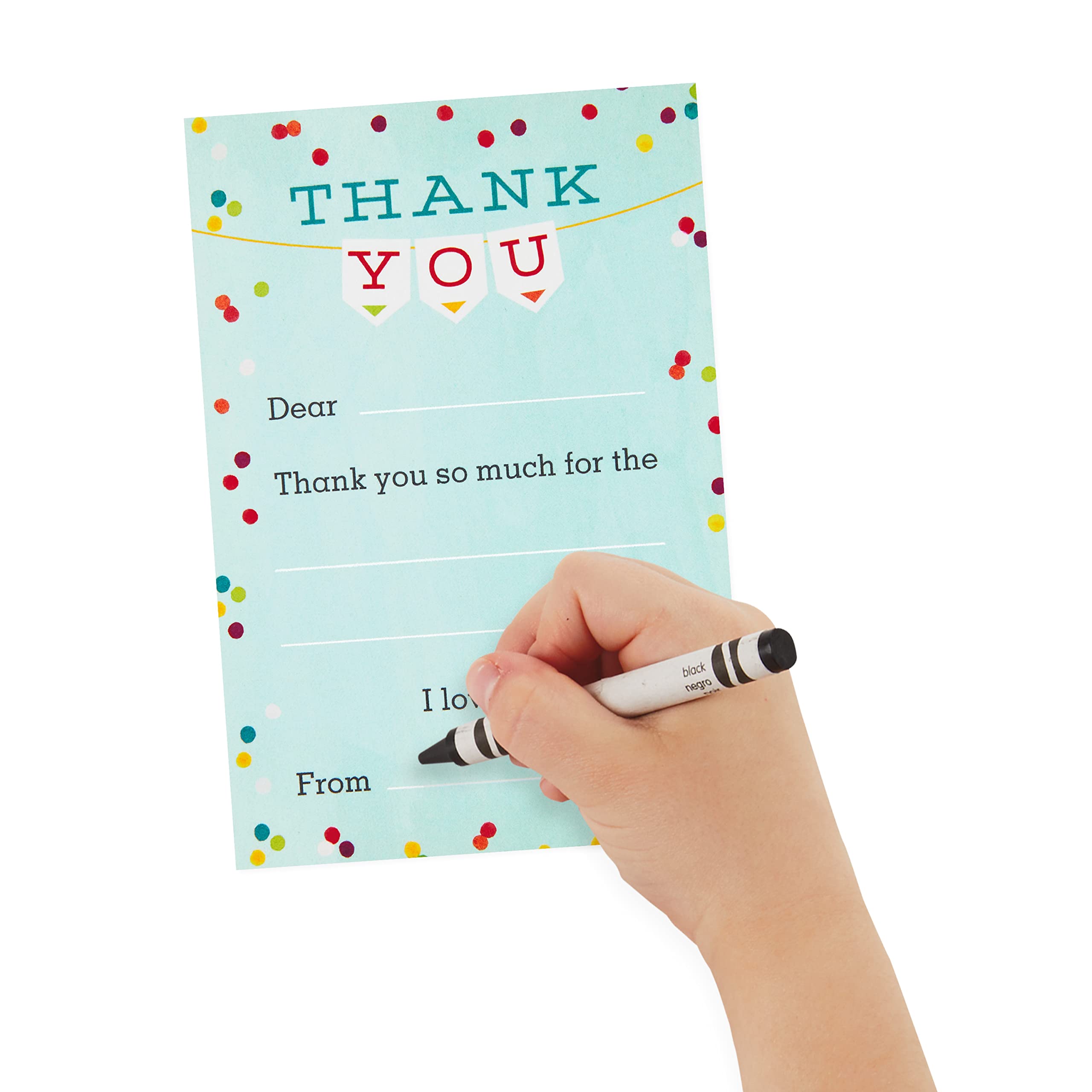 Hallmark Kids Fill in the Blank Thank You Cards (20 Cards with Envelopes) - Image 6