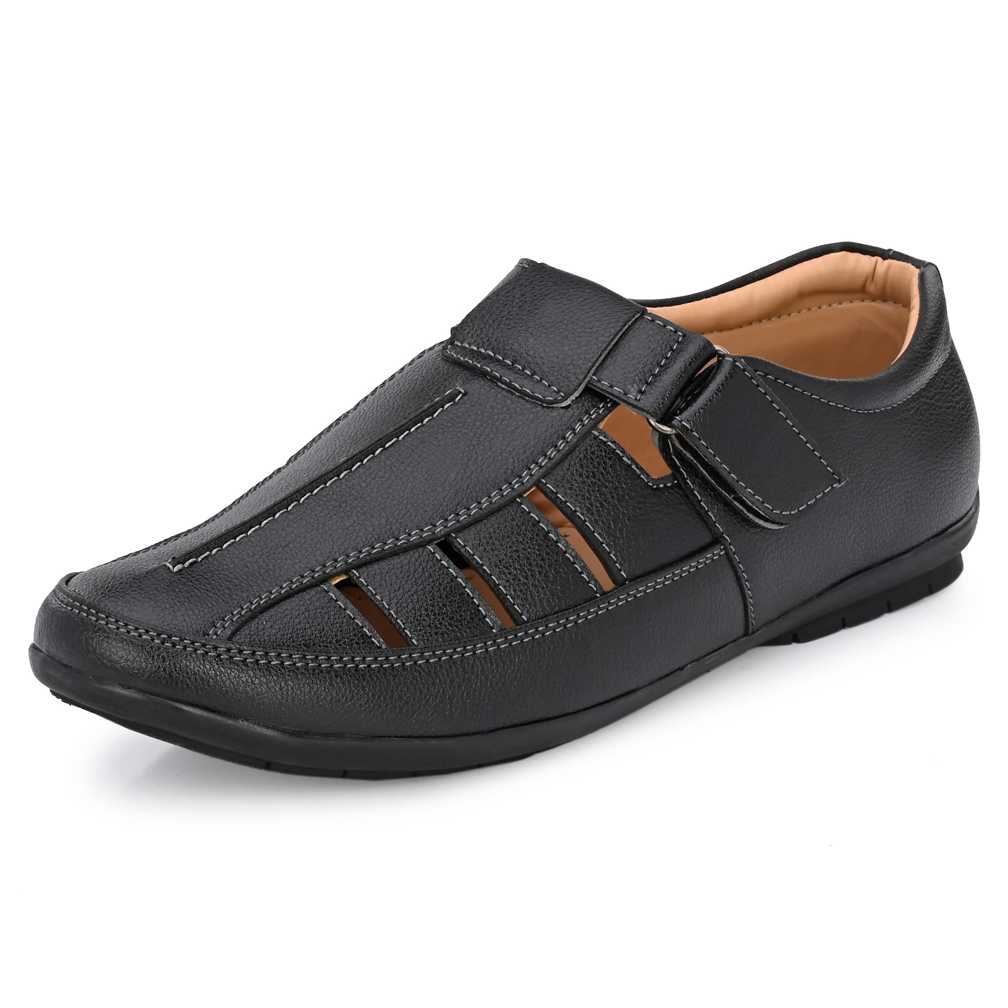 centrino Fisherman Sandal for Men | Soft Cushioned Insole for All-Day Comfort | Durable Design with Adjustable Straps | Perfect for Outdoor, Casual & Summer Wear 6402-picture-45
