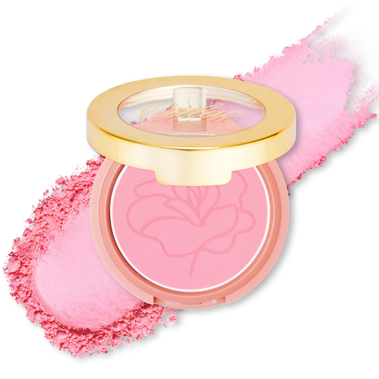 Oulac Pink Satin Cream Blusher, Hydrating & Moisturizing Blush