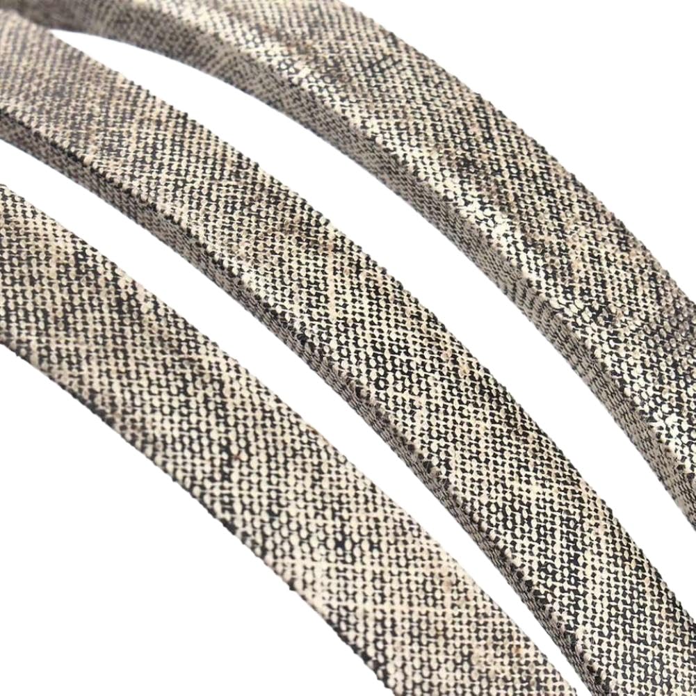 Cintura per piatto tosaerba con cavo in aramide da 1/2 pollice x 114 pollici compatibile con LT133 LT150 LT155 LT160 LT166 LT170 con piatti da 38 pollici e 42C