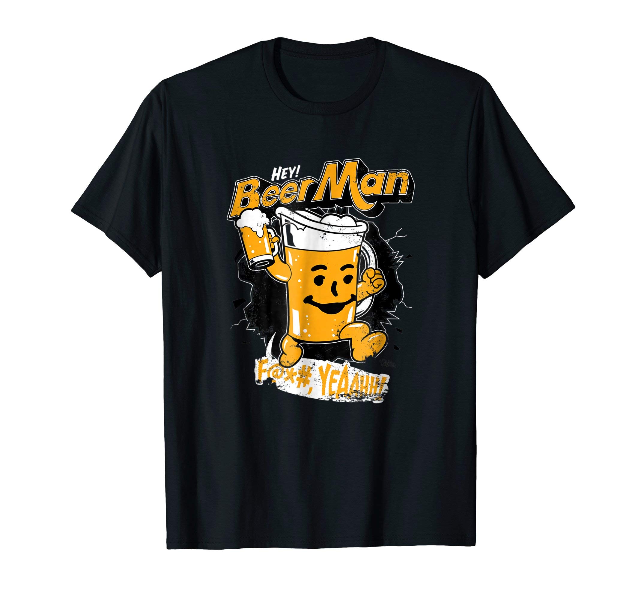 Captain RibMan : Hey, Beer Man! T-Shirt