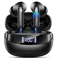 Nuovo Cuffie Bluetooth 5.4, Auricolari Bluetooth Stereo HiFi Con 4 ENC Microfoni Anti