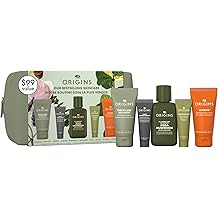 Origins Bestselling Skincare Set | Features Cleanser, Mask, Treatment Lotion, Serum &amp; Moisturizer | With Peptides, Hyaluronic Acid &amp; Niacinamide