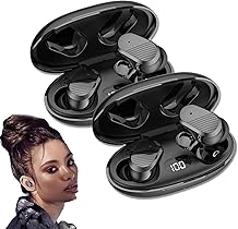 Ear Buds 2025 Edition, Audio Ear Buds 2025 Edition, Echo Labs Audio Earbuds, Wireless Earbuds, Bluetooth Noise Cancelling, Sports Waterproof Bluetooth Headset 2pcs