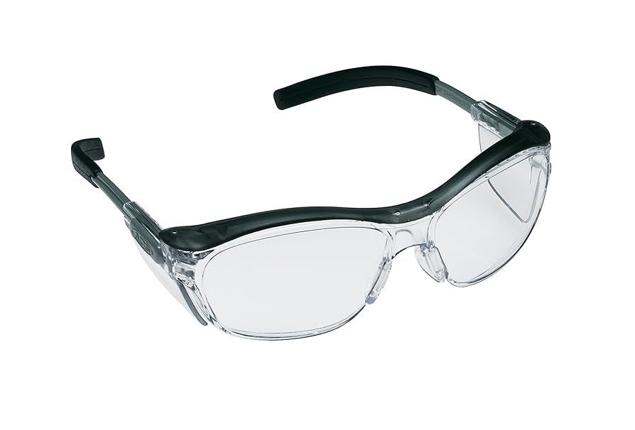 3M Nuvo Anti-Fog Safety Glasses, Translucent Gray Frame