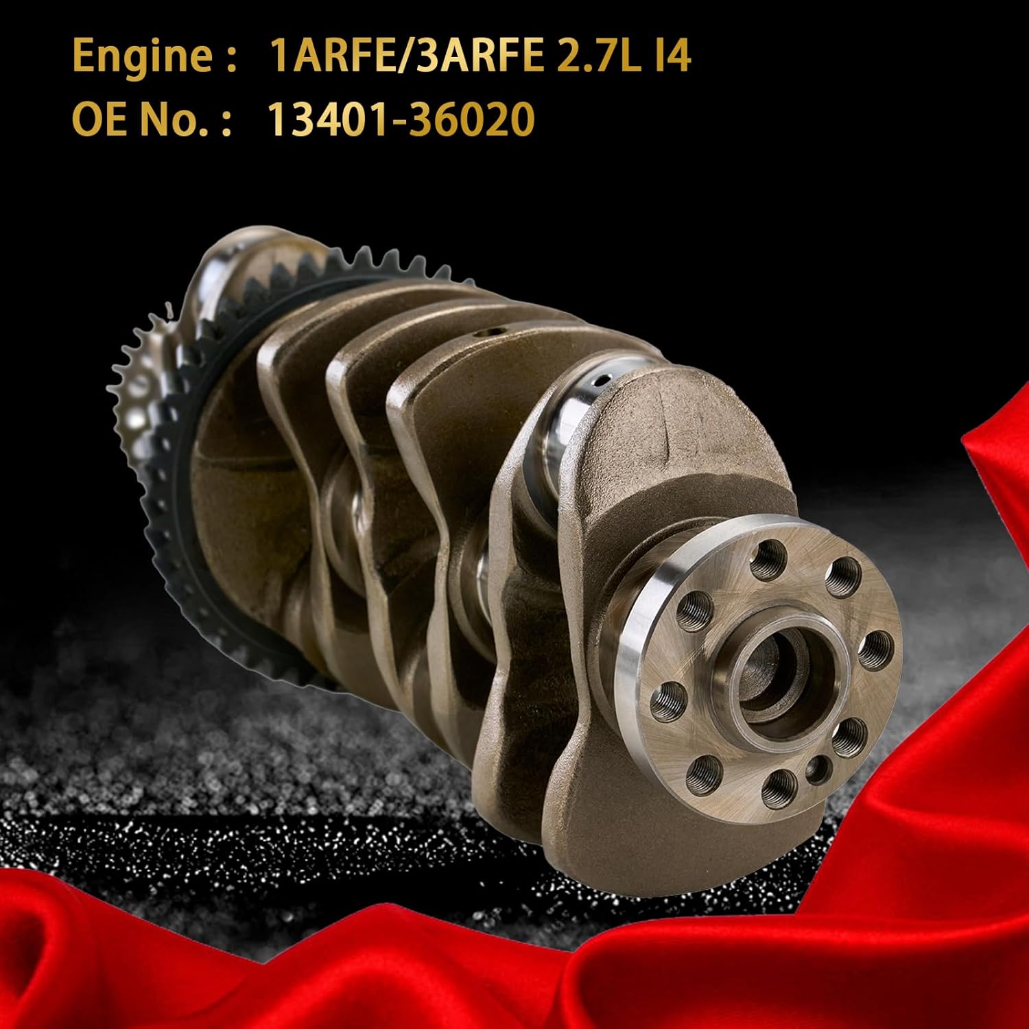 1AR-FE 2.7L Crankshaft for Toyota Highlander Lexus RX 270 3AR-FE 2.7L 13401-36020/13401-36021 (Factory Outlet)