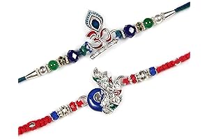 Breathtaking Peacock AD Rakhi Set for an Unforgettable Raksha Bandhan Celebration