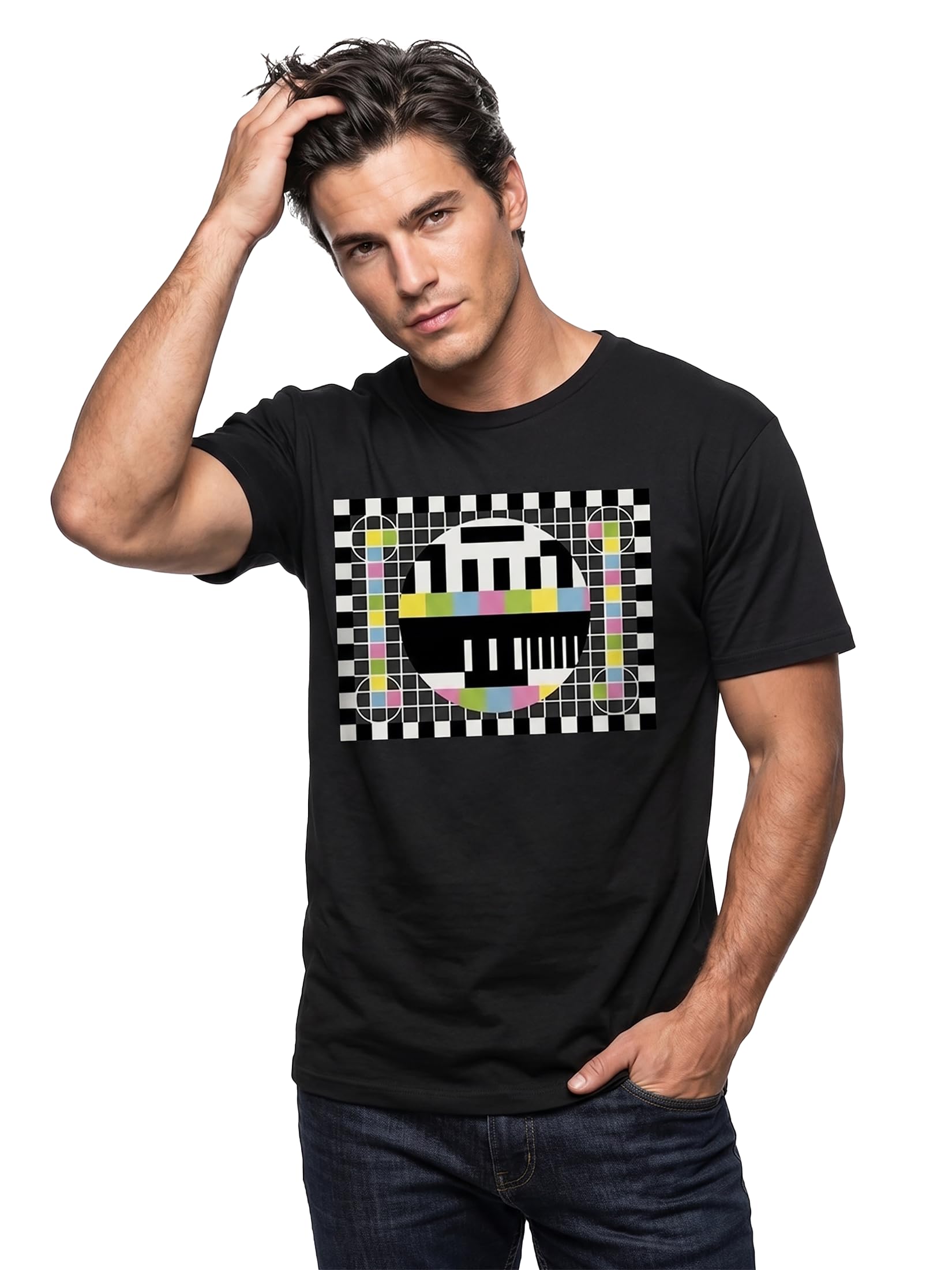 MAKAYA Maglietta Sheldon Testscreen T-Shirt Nerd