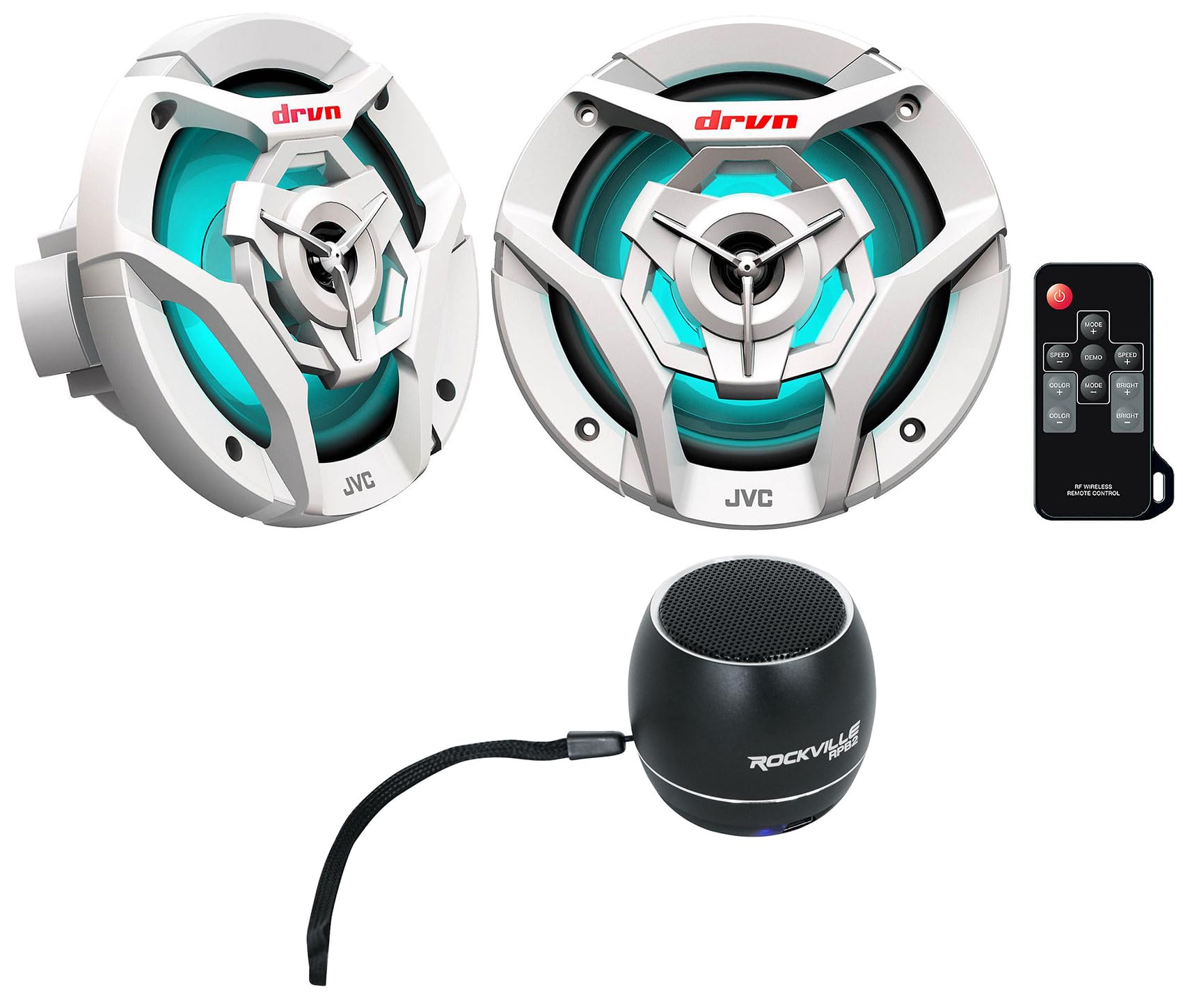 Audiosavings Bundle: (2) JVC CS-DR621MWL 6.5