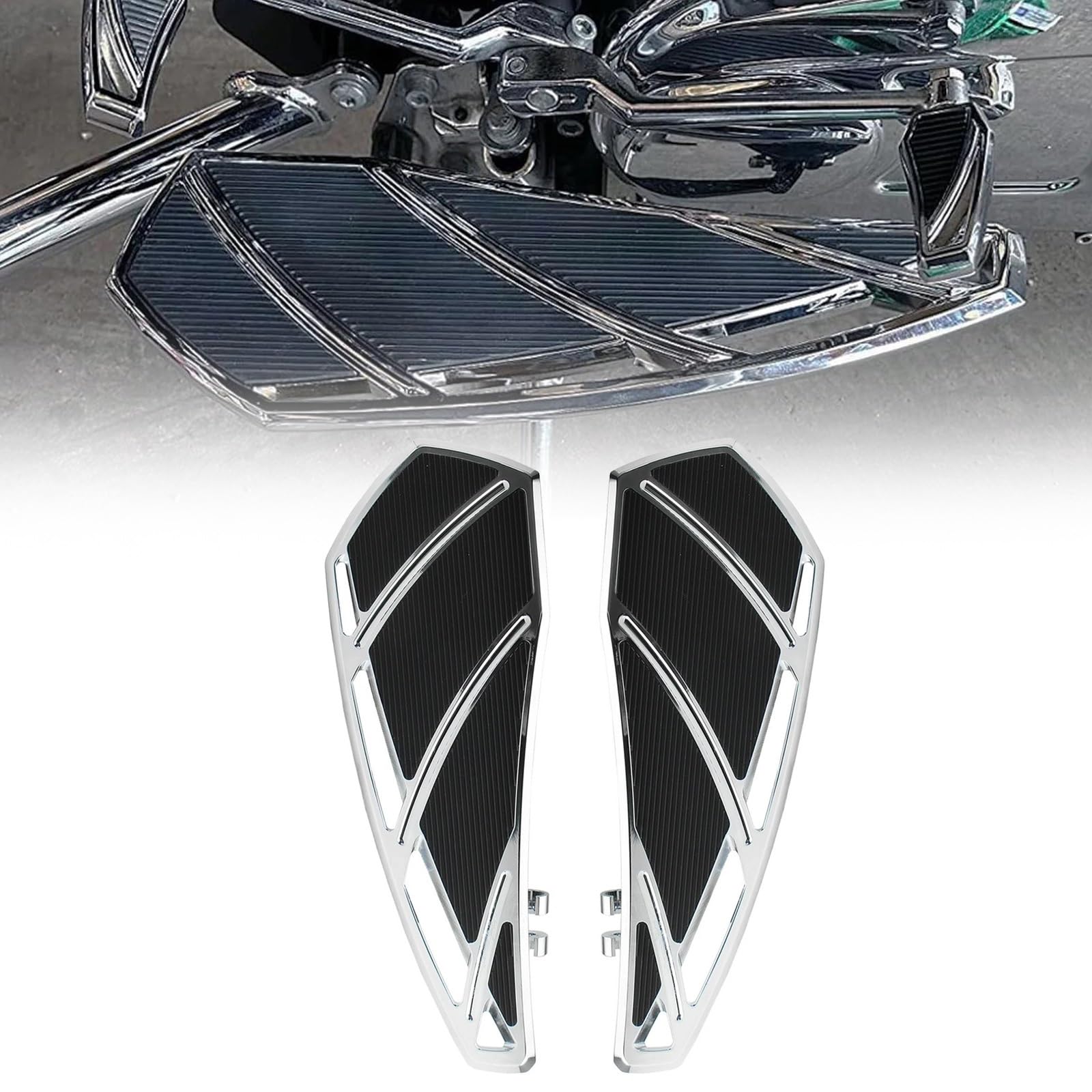 Marchepieds avant moto Touring FLHX FLHR Dyna Softail accessoire repose-pieds
