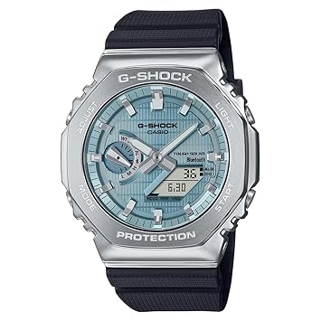 Casio G-Shock GBM-2100A-1A2DR Bluetooth Analog-Digital Turquoise Blue Dial Men (G1582)