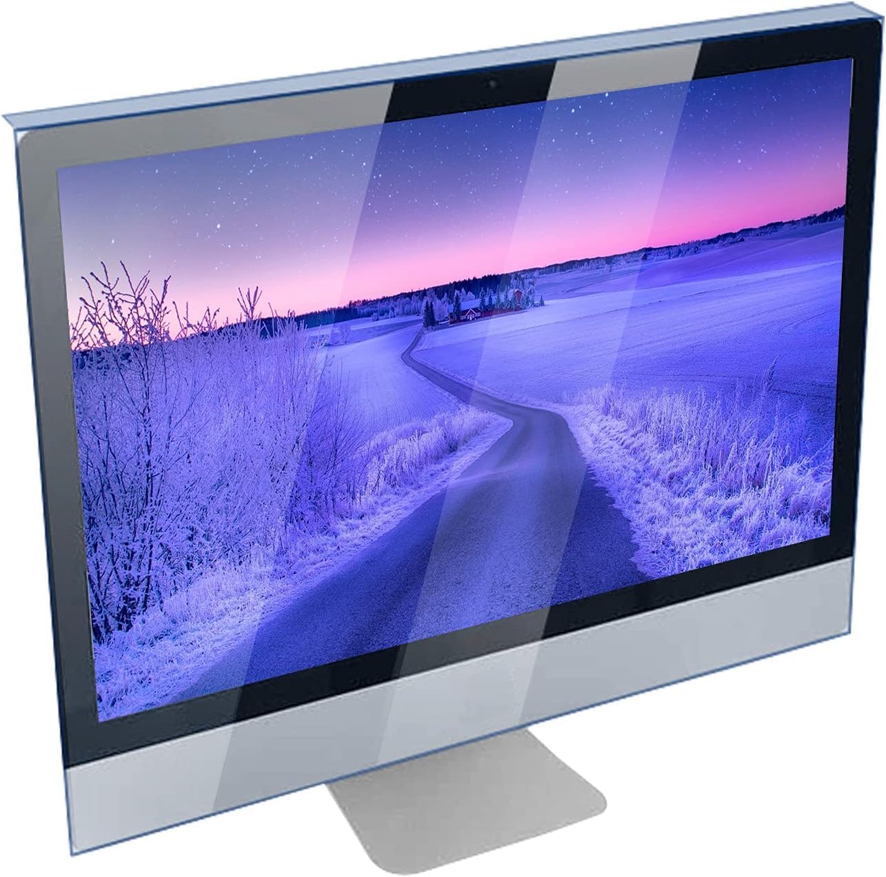 DARZYS Computer Privacy Screen Protector, Computer Privacy Film, Anti Blue Light Glare Radiation Eye Protection Film, Suitable For 18-32 Inches(32in 730x440mm)