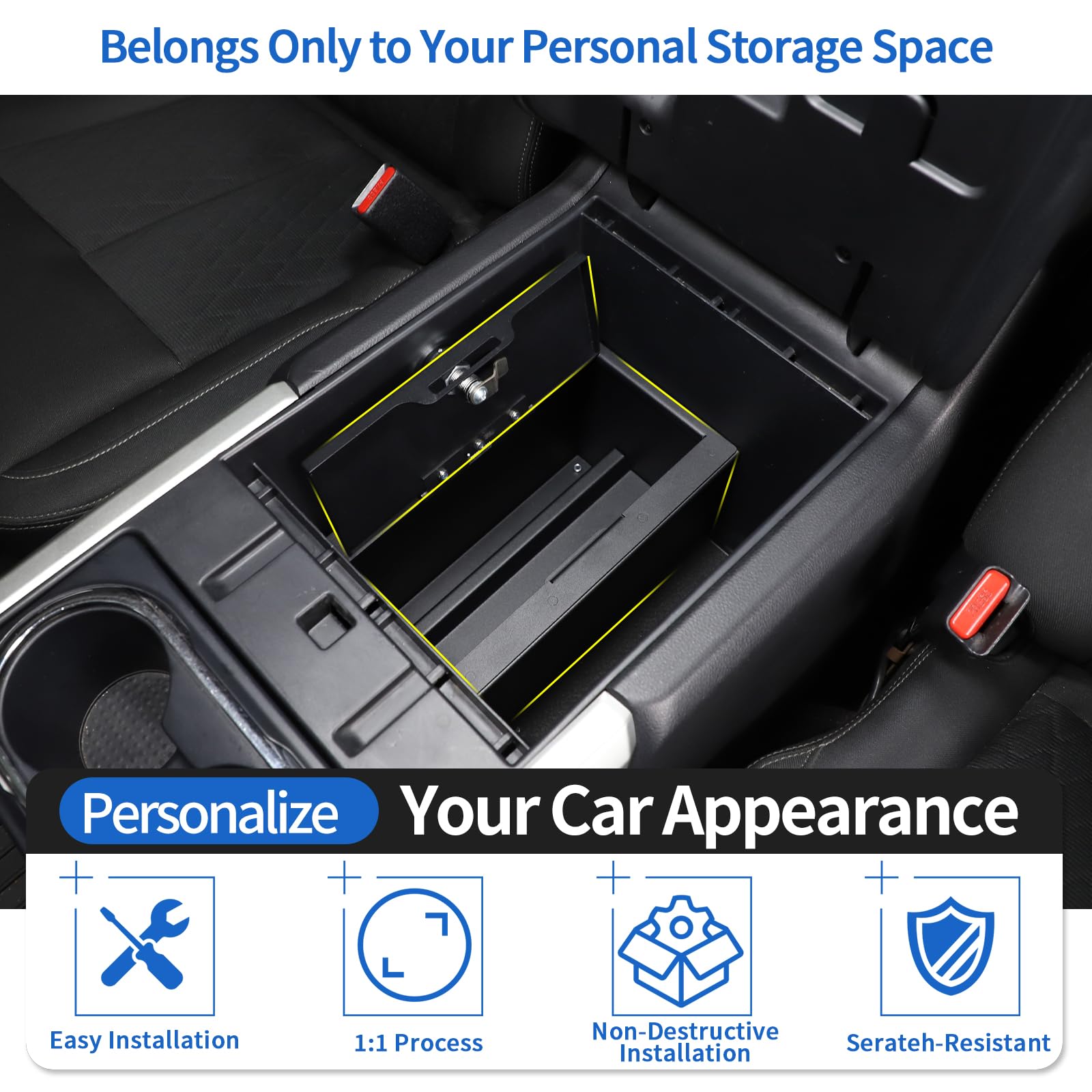 Amazon.com: Center Console Safe Box Compatible with Nissan Titan