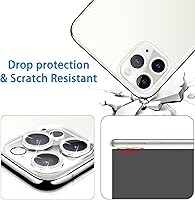 Vista 121 de 3 Pack Tempered Glass Camera Lens Protector for iPhone 12 6.1", Ultra HD, 9H Hardness, Anti-Scratch, Case Friendly, Easy to Install