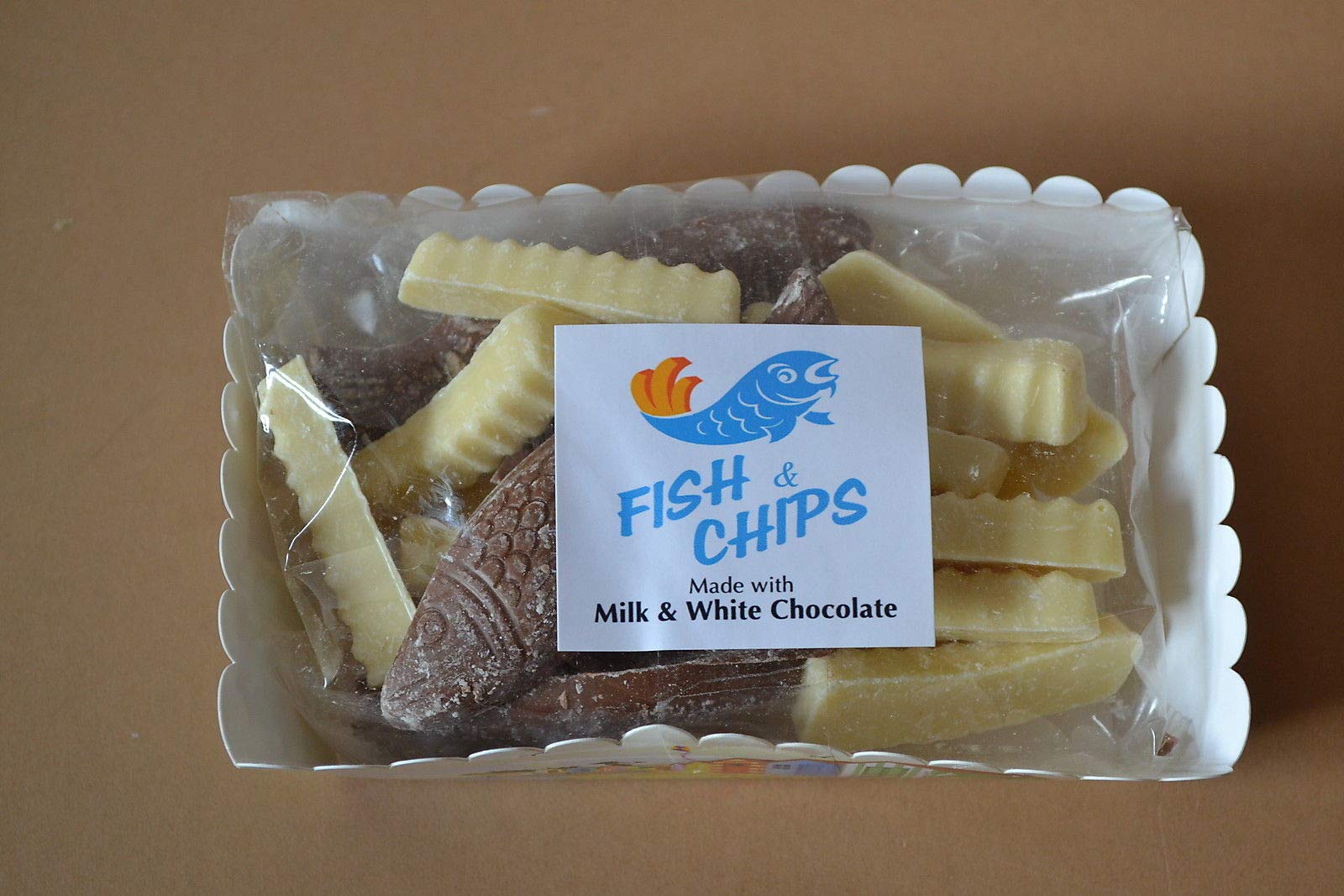 GWYNEDD 098 Fish & Chips Chocolates