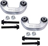 Vista 20 de Detroit Axle - Kit de suspensión frontal de 8 piezas para Dodge Journey 2009-2015, 2 brazos de control inferiores, 2 rótulas, 2 varillas