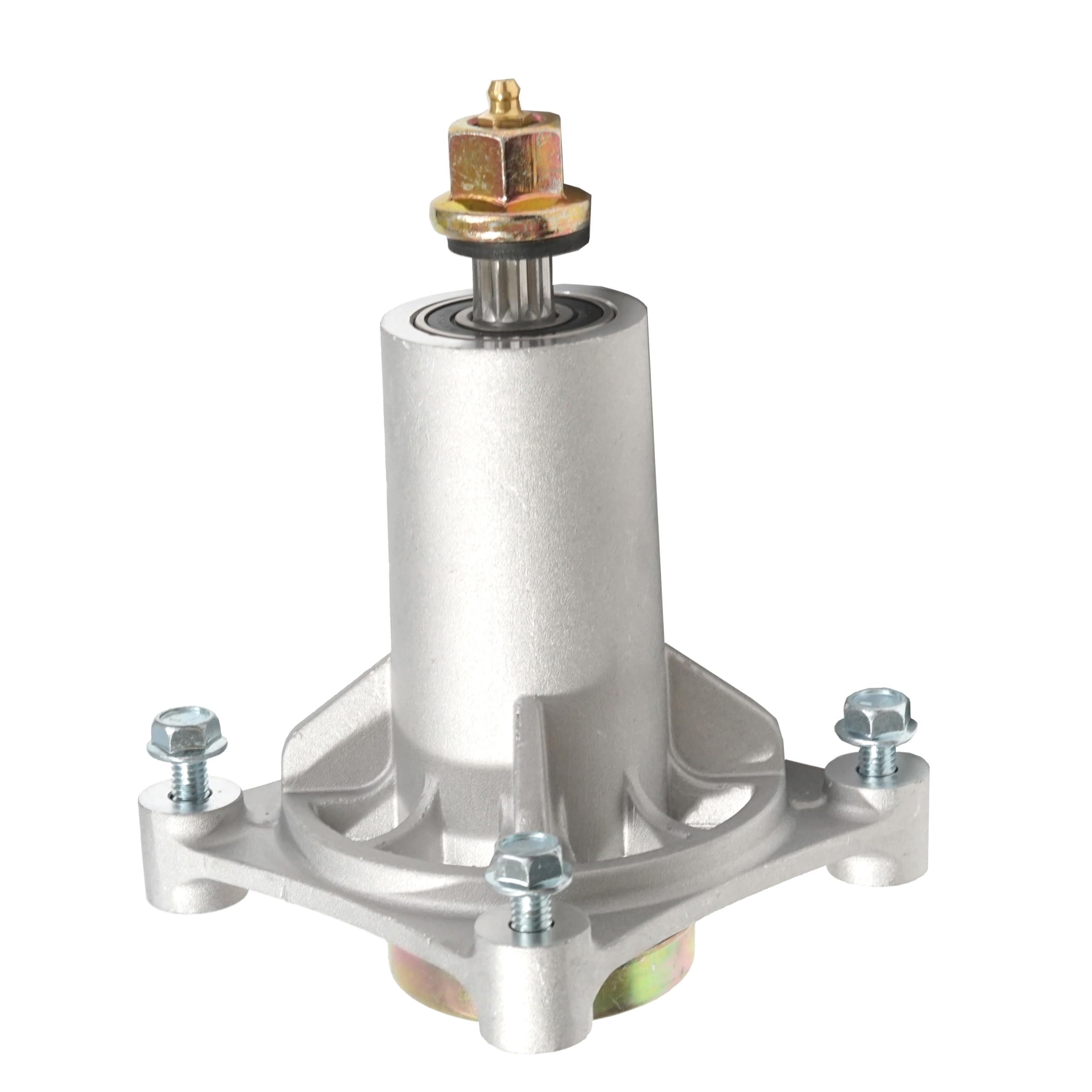 q&p Soporte de montaje de husillo sustituye a 187292, 587819701,532187281, 539112057, 587125401 compatible con 606140, XT22H48YT, 96051004500, AYP 106.7 cm, 116.7 cm. 8 cm / 12 cm. Cubiertas de 0.75 y