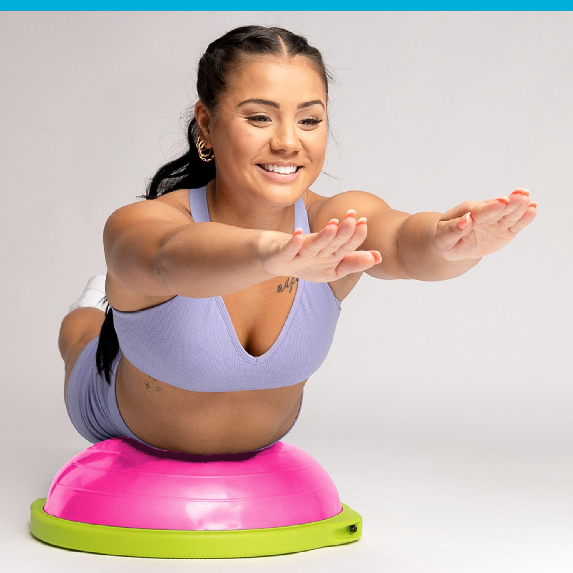 Amazon | BOSU(ボス) バランストレーナー スポーツバージョン 50cm 72