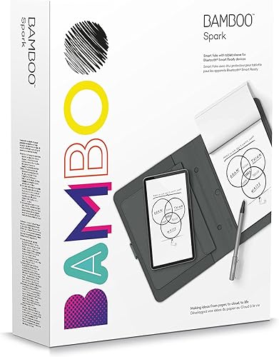 Miniatura 5 de Wacom Bamboo Spark Smart Folio - Bolígrafo digital con ajuste a presión para iPad Air 2