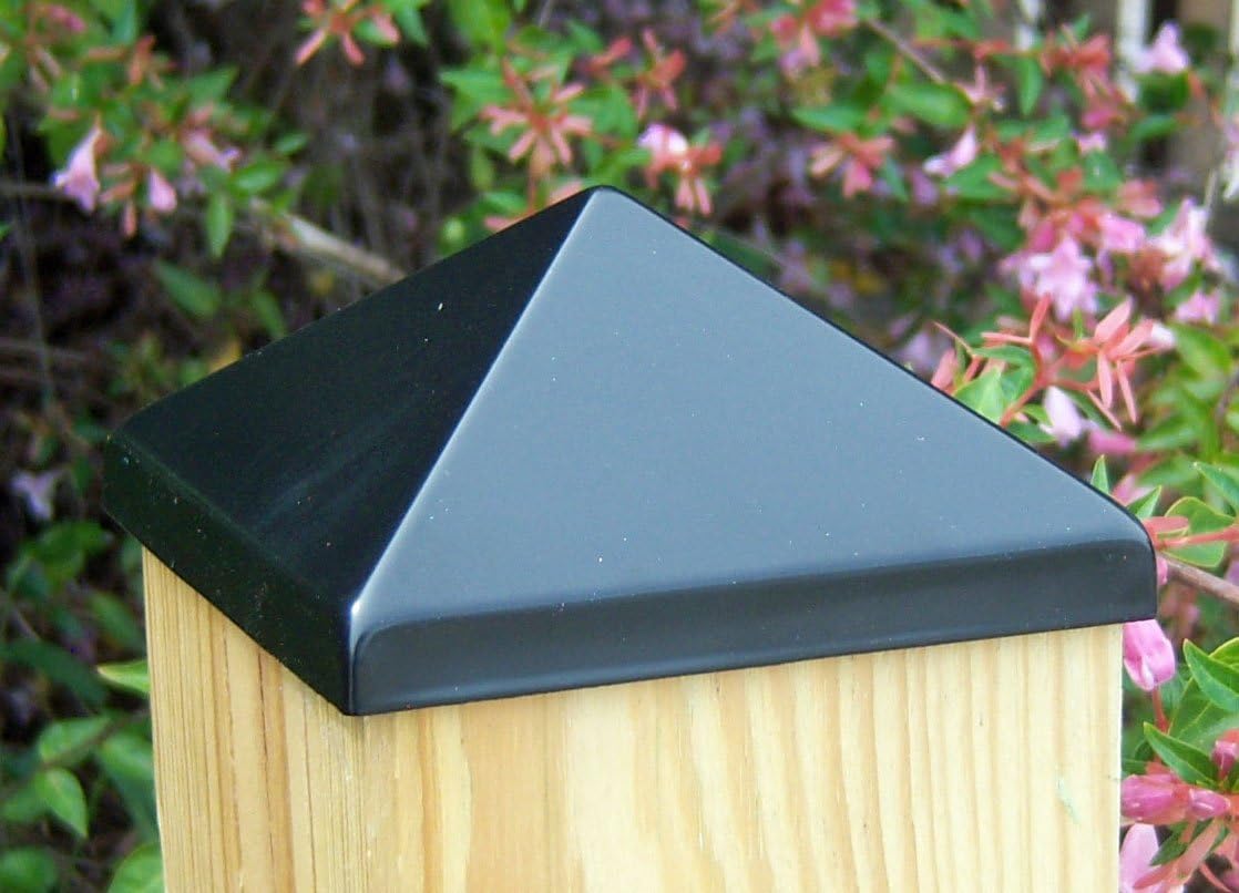 6x6 Polished Black Post Point