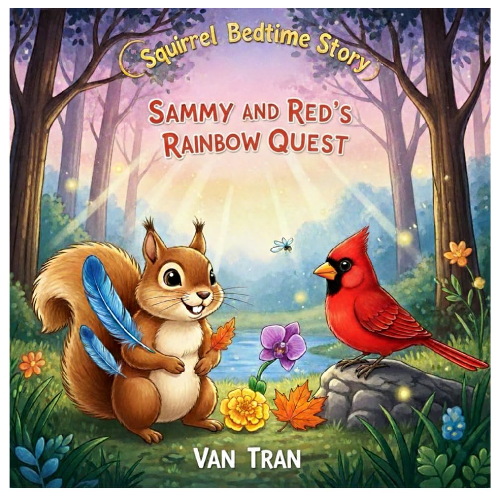 Sammy and Red’s Rainbow Quest (Squirrel Bedtime Story)