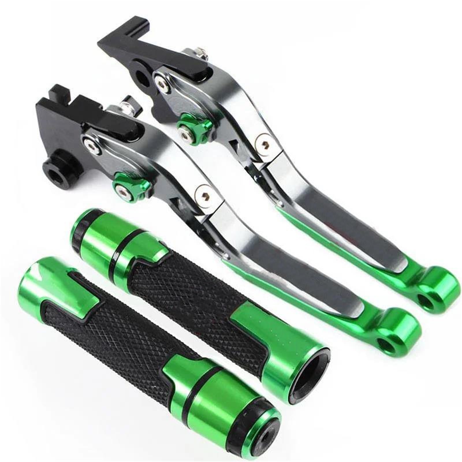 GIMEGIOYLY for GSXR600 for GSXR750 for GSX-R 600 750 K6 K8 for GSXR 750 Brake Clutch Lever Set Brake Lever Adjustable Folding Lever Clutch Brake Lever Handle(AP)