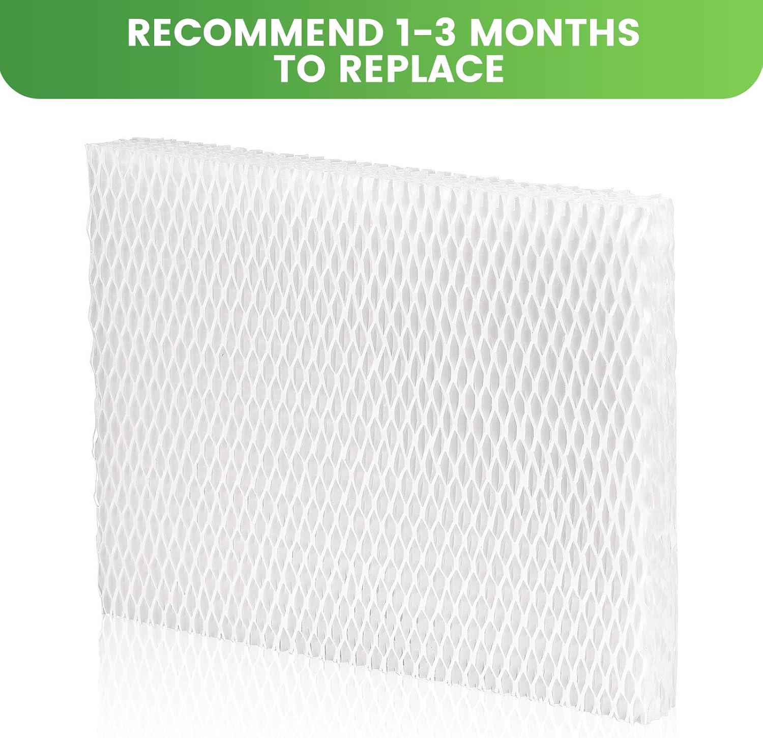 Cabiclean MD1-0034 Replacement Humidifier Wicks Filters Compatible with Vornado Evaporative Humidifier Model Evap40, Evap2, EV100, EV200, EVDC300, EVDC500, (4-Pack) -