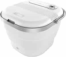 GOQRAQ フットバス 着脱式 足湯器 足浴 リモコン 折り畳み 電動もみ玉 Amazon.co.jp : GOQRAQ フットバス 折り畳み 足湯 バケツ 足つぼ
