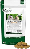 Vista 8 de Monkey Biscuits (naranja, 9 libras) - Galletas saludables y crujientes para perros de pradera, loros, ardillas, planeadores de azúcar, hámsters