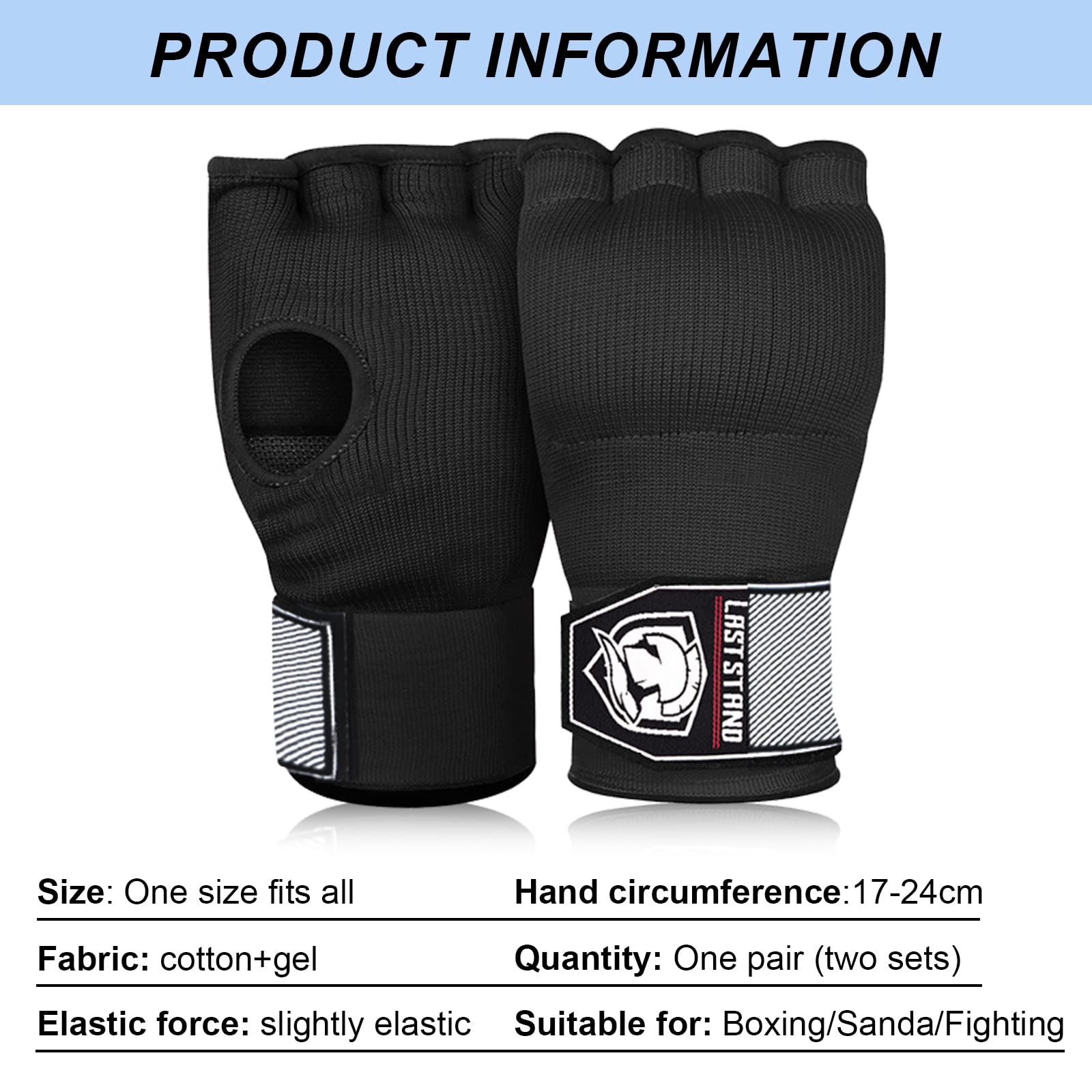 Billzan Guanti Interni Da Boxe | Fasce Impacchi Per Pugni, MMA, Muay Thai, Punching Bag