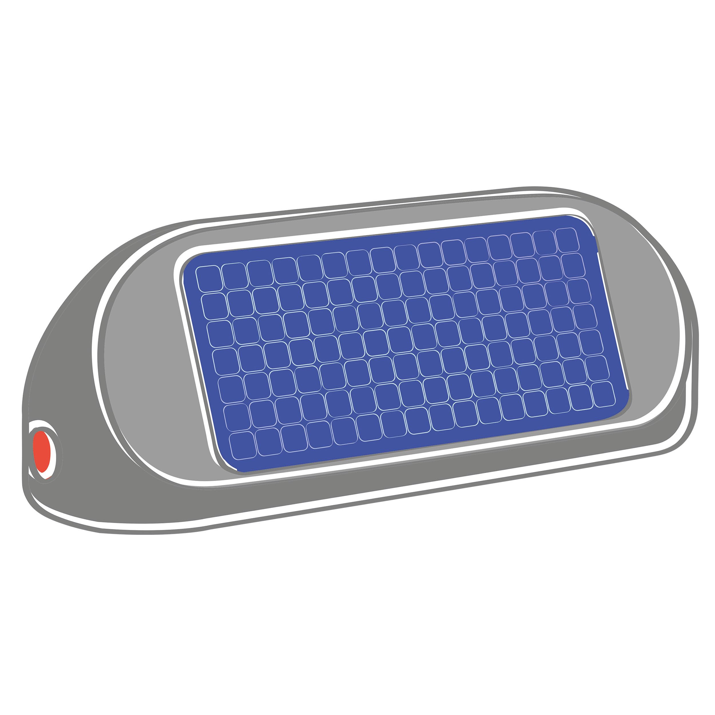 Smoby Lampada Solare Portatile, 2+ Anni, Plastica