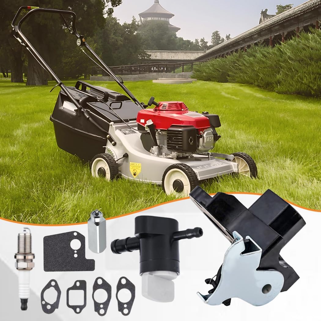 16620-Z8D-305 Thermo Wax Assembly for Honda GCV160 GCV160LA0 GCV190 GCV190LA HRX217 HRR216 Engines Lawn Mower with Gaskets Kit, Replace 16620-Z8D-842 Thermowax Part
