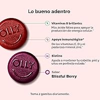 Vista 3 de OLLY - Goma multivitamínica para mujer, salud general y apoyo inmunológico, vitaminas A, D, C, E, biotina, ácido fólico, vitamina masticable