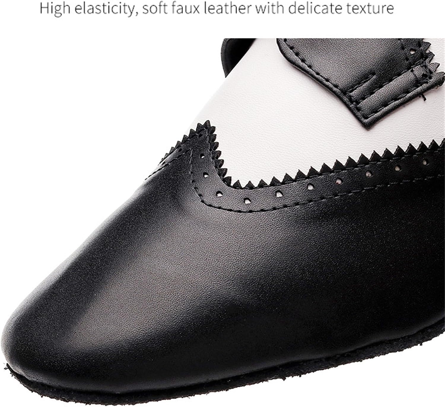 Men's Dance Shoes Suede Sole Low Heel Indoor Oxford Modern Dance Shoes