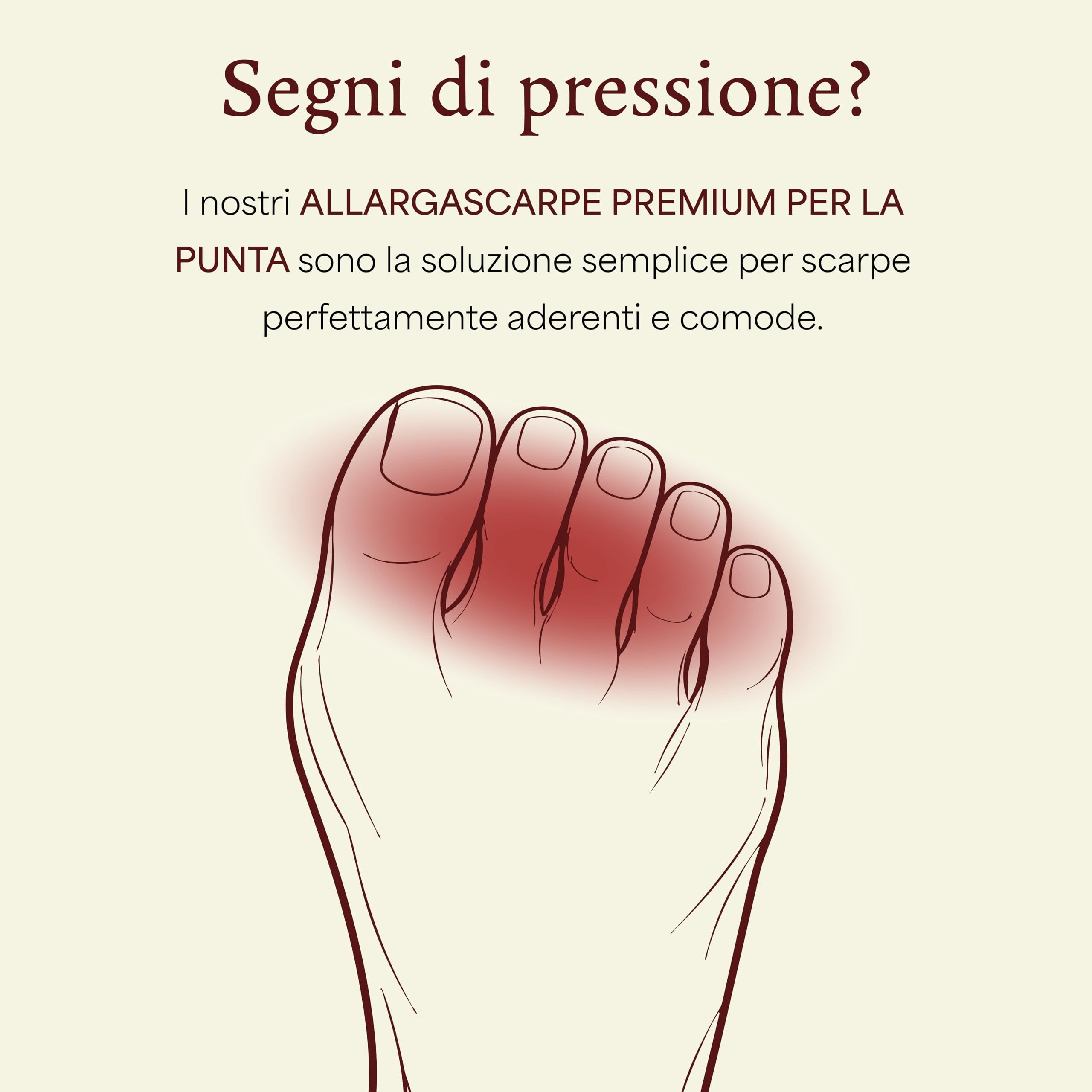 Langer & Messmer allunga scarpe e stivali per la scatola della punta per donna contro la pressatura delle scarpe - in legno di faggio massiccio incl. spray allunga pelle 50ml