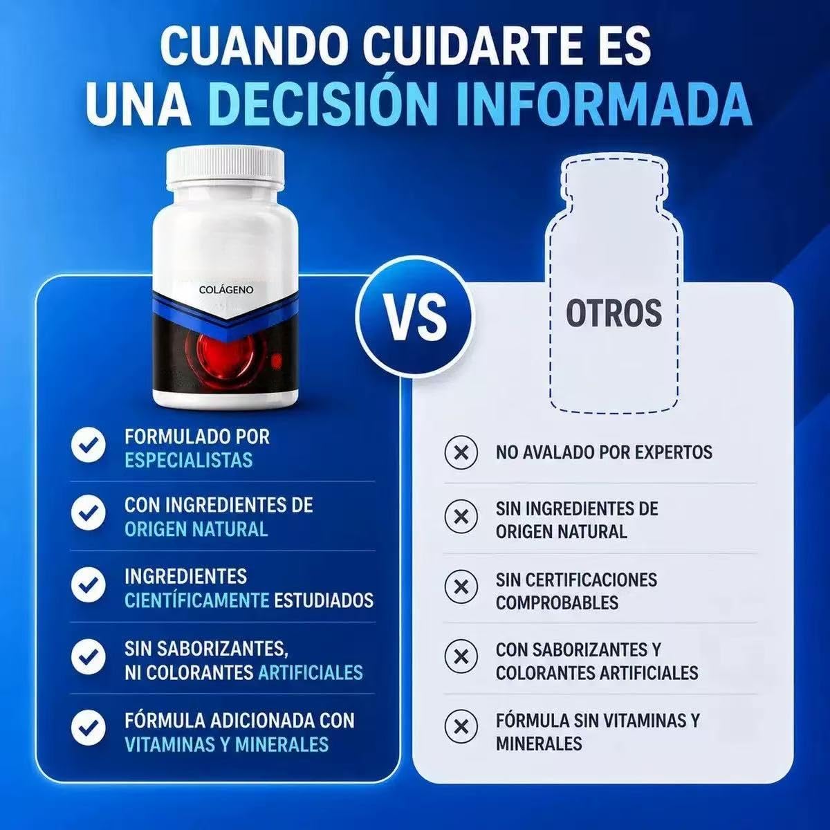 Colágeno ultra premium para hombres y mujeres