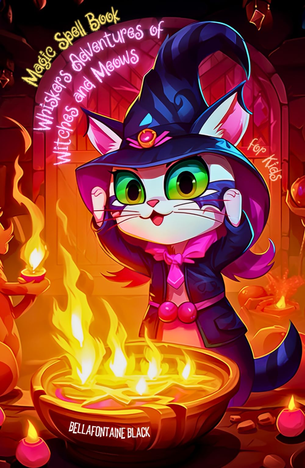 Magic Spell Book for Kids: Whiskers Adventures of Witches and Meows | Enchanting Witchcraft Tales & Children Spellcraft Activities - Embark on ... of Nutty Cats for Boys and Little Girls