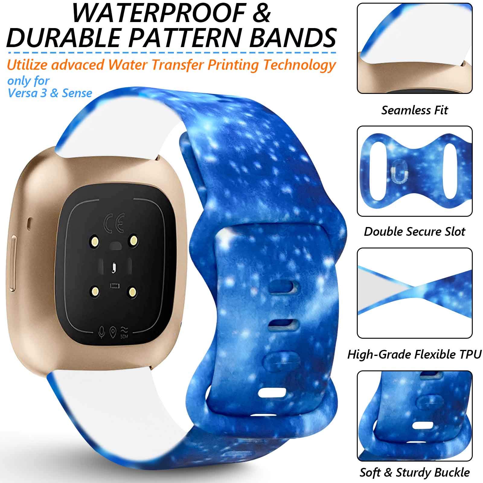 TopPerfekt Strap Compatible with Fitbit Versa 3/4/Sense Strap - Image 4