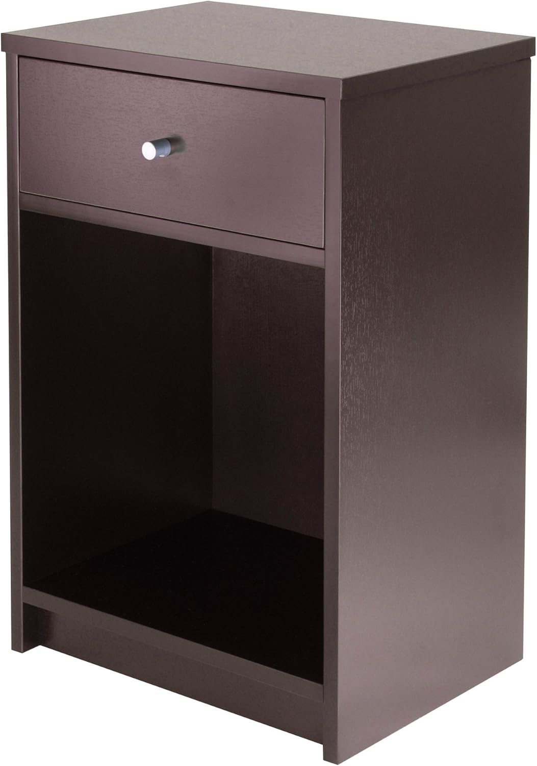 Winsome Squamish Night Stand, Black