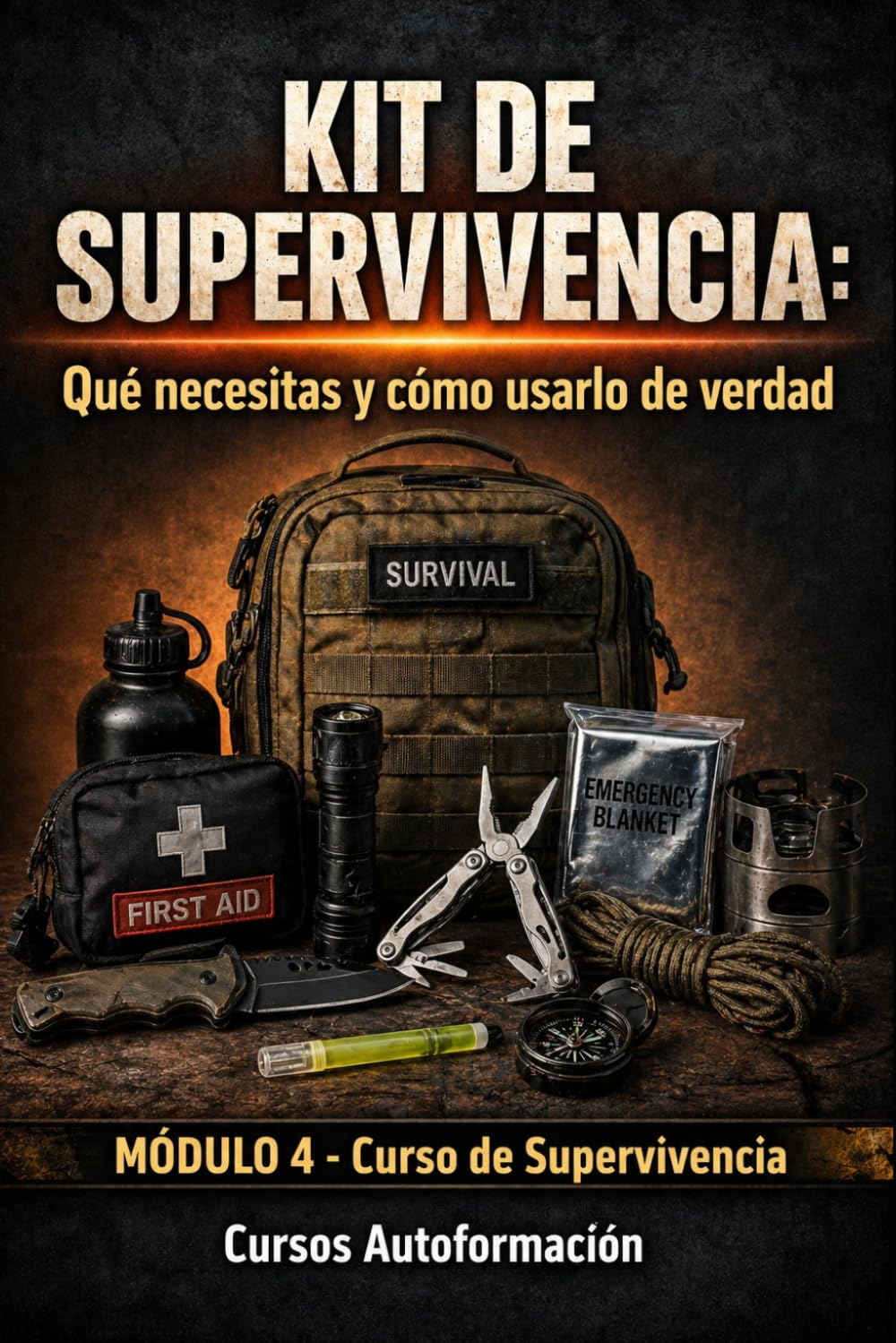 KIT DE SUPERVIVENCIA: Qué necesitas y cómo usarlo de verdad: Curso de Supervivencia (MÓDULO 4)