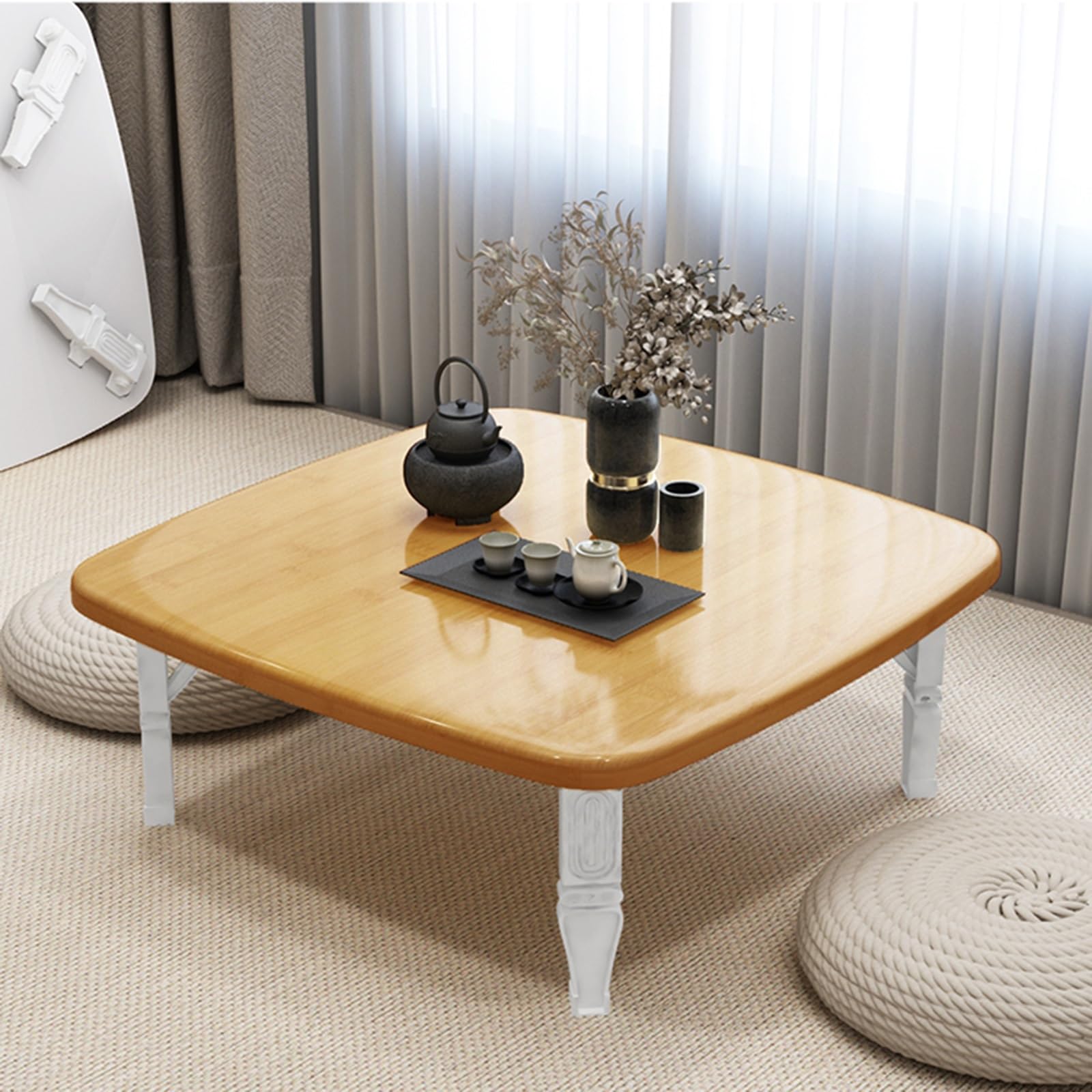 Table de pique-nique portable carrée pour éliminer le manque d'espace intérieur